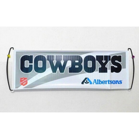 Dallas Cowboys Defense Retractable Banner 27" x 9.5" Game Day Swag Albertsons - Picture 1 of 3